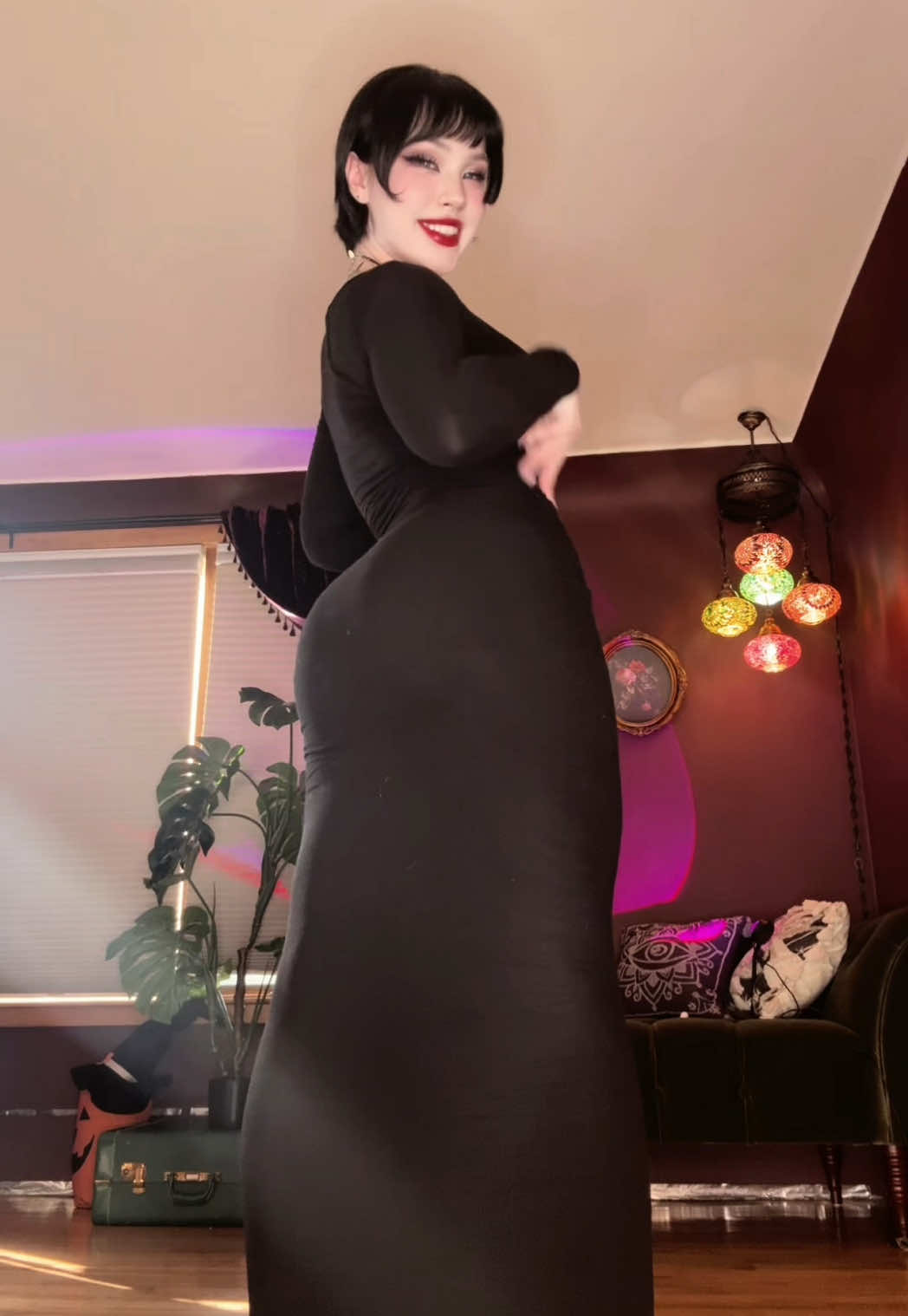 I haven’t worn this dress in forever!! What do you think? #altgirl #altoutfit #altfashion  #egirl #gothgirl 