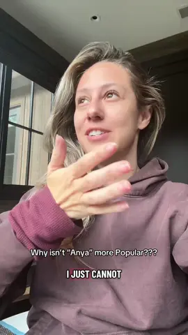 Why isn’t the name Anya more popular?!  Russian for Anna or Hannah, this beautiful Slavic name means “Grace” or “favor”  In Kurdish it means strength or power  In Hungarian it means mother! And in Sanskrit, Anya means inexhaustible.  Most popular in the U.S. in 2009 when it was given to 889 babies. In 2024, it was given to 798 babies. Would you use the name Anya?  I love it!!  This combo: “Anya Belle” 😍 In a sibset: 🩷Anya & Eloise 🩷Anya & Willow 🩷Anya & Iris 🩷Anya & Everly 🩵Anya & Dean 🩵Anya & Wells 🩵Anya & Rilo  🩵Anya & Arlo Wishing you all the best & Happy Baby Naming! 💓