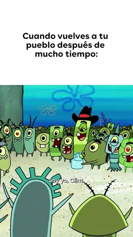 Saludar a los 30 primos es solo el inicio de la visita... #BobEsponja #FYP #Humor