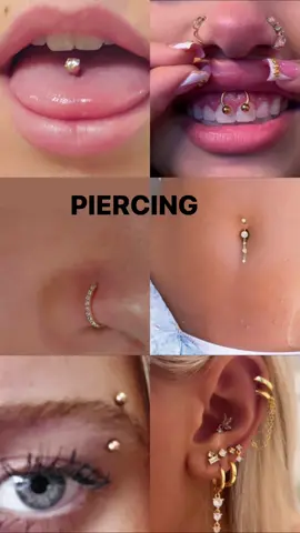 gold! #fyp #piercingtok #nosepiercing #toungepiercing #smiley 
