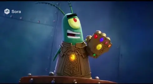 spongebob: infinity war! surprisingly I only told the ai to do spongebob's lines,  but it made its own for the rest. made with Sora 2 AI. #sora #soraai #sora2 #spongebobai #aispongebob #spongebob #marvel #thanos #avengers
