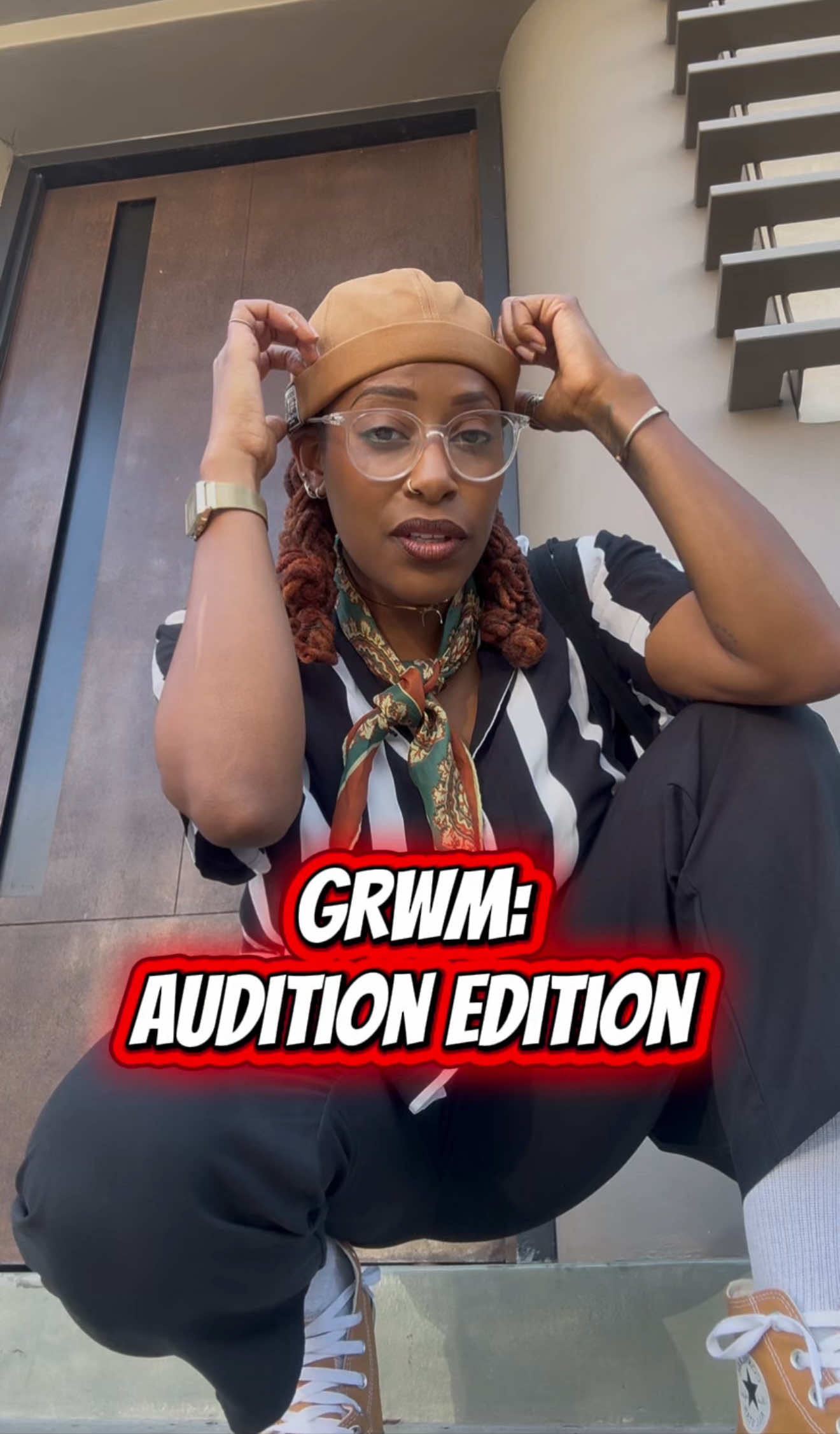 GRWM: Audtion Edition #actingcoach #actingtips #auditiontips #wlw #comedy 