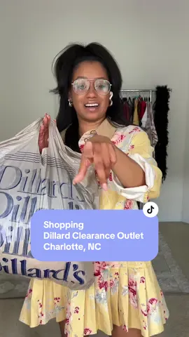 Shopping near Charlotte at the Dillards clearance outlet #thingstodoincharlotte #dillards #dillardsclearance #charlottenc 