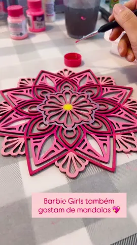 Mandala floral que já está com uma cliente muito especial 🌸🌺🌷🪷 #mandalaart #mandala #pontilhismomandala #mandalaflower 