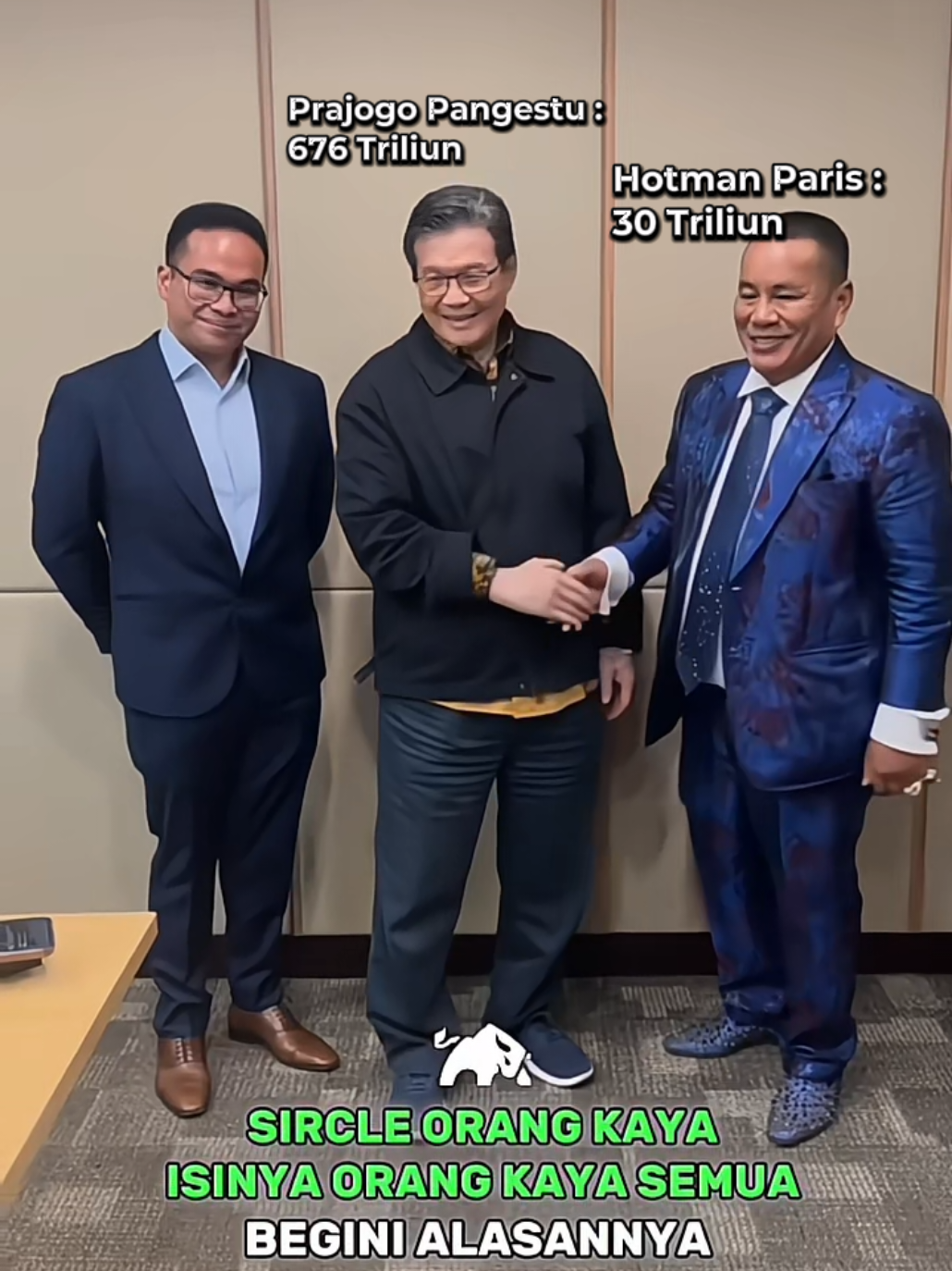 Orang miskin sekalinya ngobrol minjem duit #andryhakim #stockwise #prajogopangestu #hotmanparis 