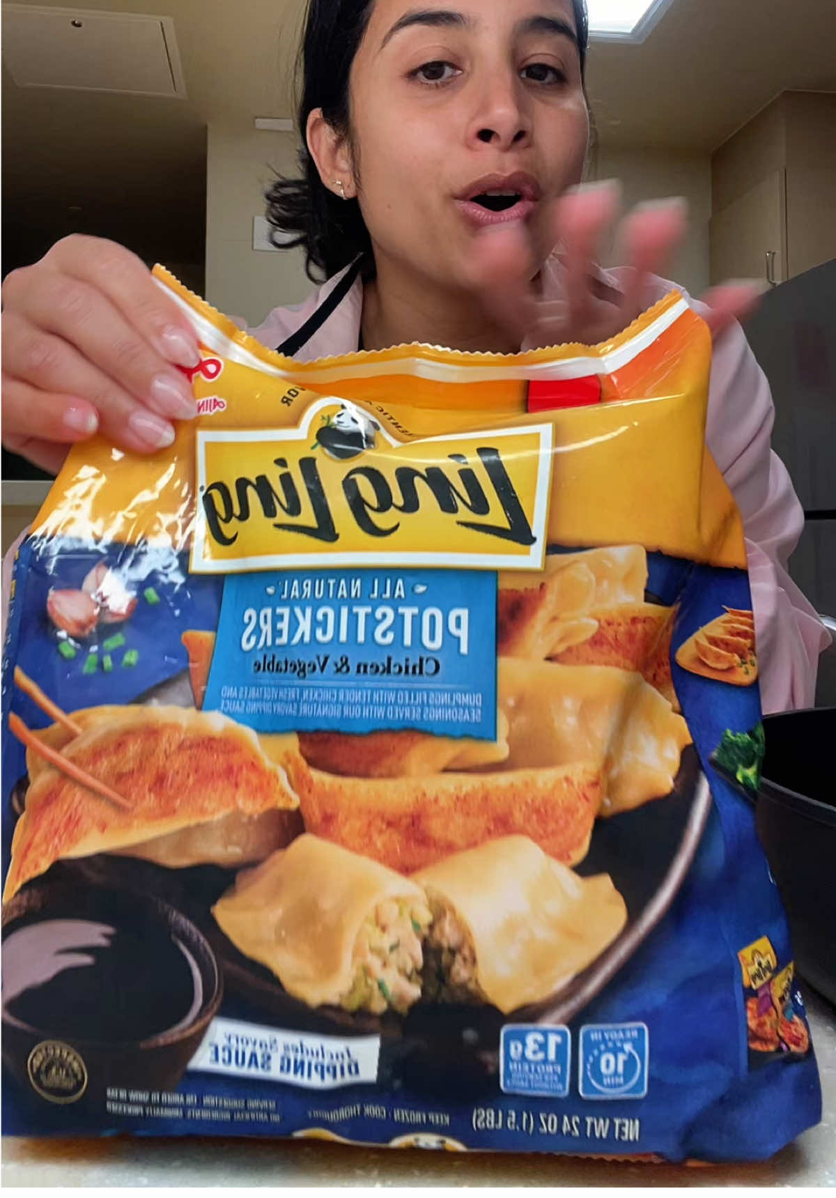 Replying to @karmen #potstickers #dumplings 