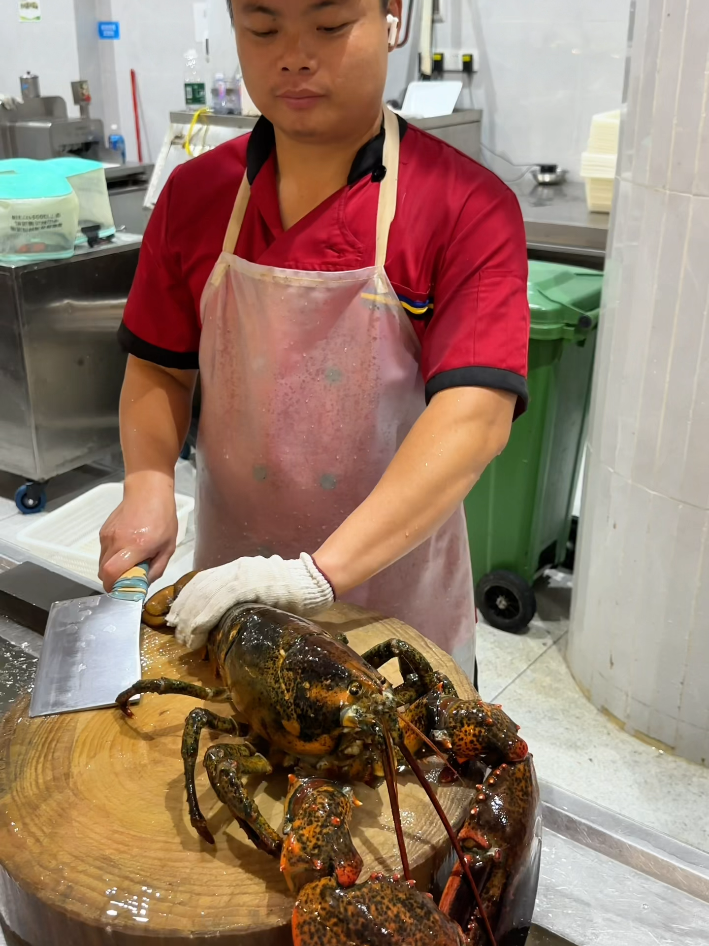 BIG #HOMARD  #Cooking #seafood
