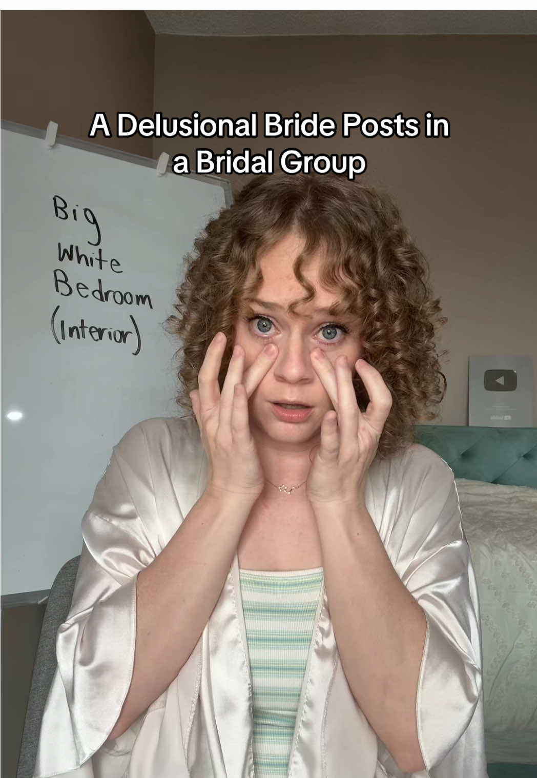 I just want a total of 25 days across 4 months to be about me? Is that really so much to ask? #bride #satire #comedy #pov #fyp 