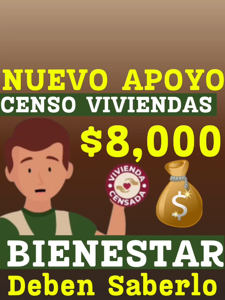 #nuevo #pago #apoyo #censo #bienestar #vivienda #emergenciasocial #apoyobienestar #edomex