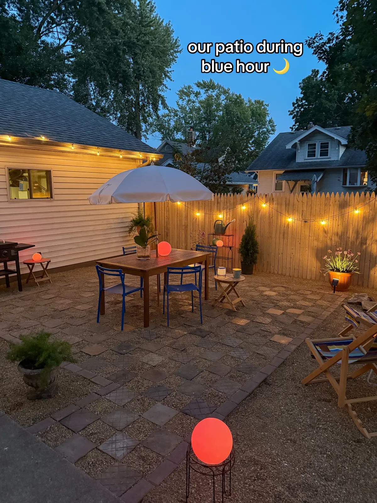 We hope you enjoy wine and late night chats 🫶 #backyardvibes #cozyathome #homedecor #patiomakeover #hosting 