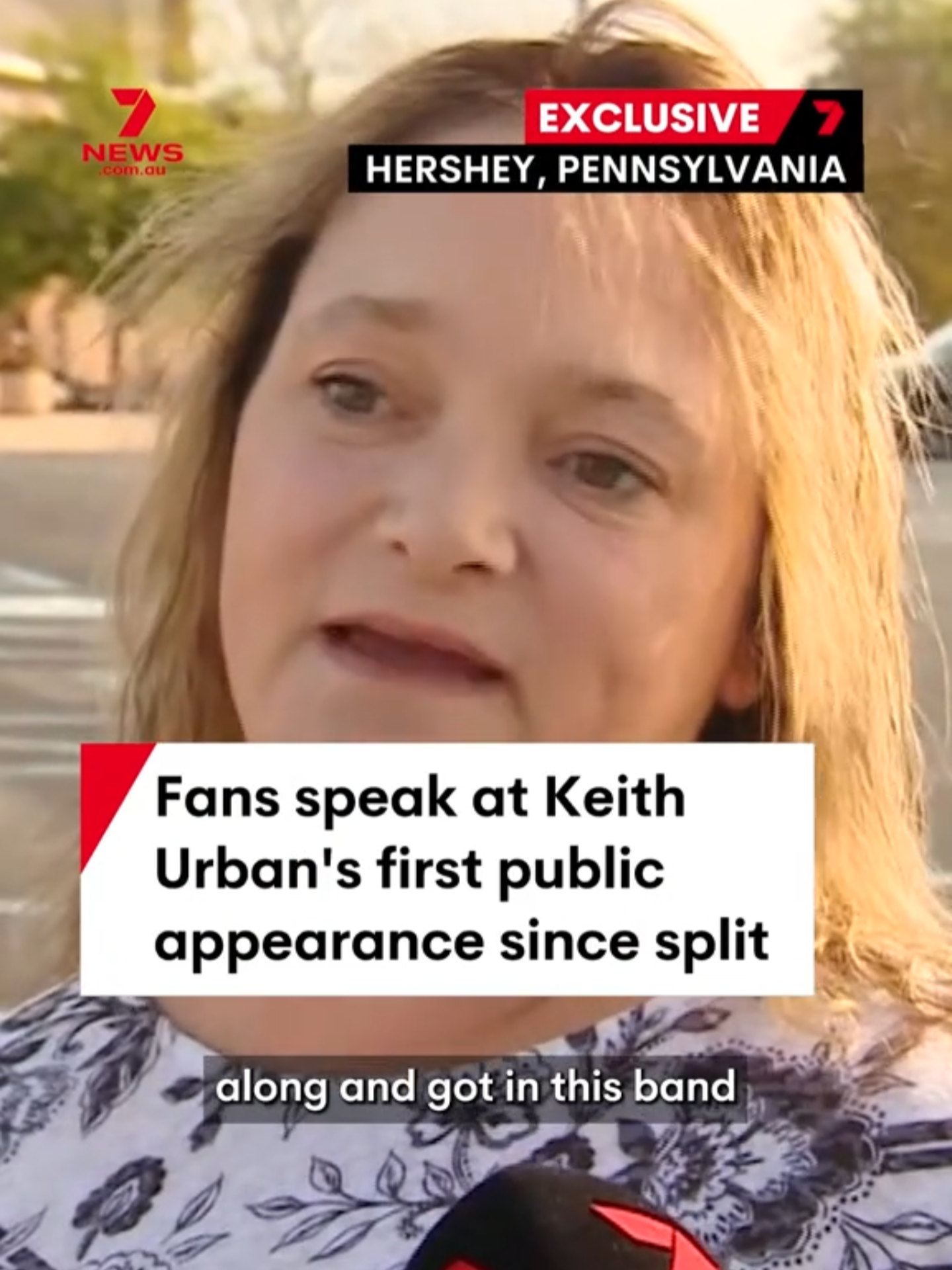 Fans have spoken to 7NEWS outside the concert where Keith Urban is set to make his first public appearance since splitting with Nicole Kidman, Rob Scott reports. #keithurban #nicolekidman #celebrity #breakup