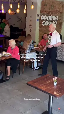 Amor de verdade é aquele que não deixa espaço para dúvidas. É presença que se faz sentir mesmo no silêncio, gesto que fala mais alto do que qualquer palavra. É olhar que confirma, atitude que reafirma, cuidado que não precisa ser pedido. Quem ama de verdade não deixa você se questionar sobre o quanto significa, porque cada detalhe, cada gesto, cada pedaço do dia é um lembrete vivo do lugar que você ocupa no coração. O amor não é mistério quando é sincero. Ele é clareza, certeza, aconchego. É sobre ser abrigo e também encontrar abrigo. É sobre não precisar perguntar, porque já se sabe: você é, sem dúvidas, importante demais para ser colocado em questão. 💖 Rodrigo Macêdo CRP 03/17288 #psicologia #foryou #foryoupage #relacionamento #reciprocidade 