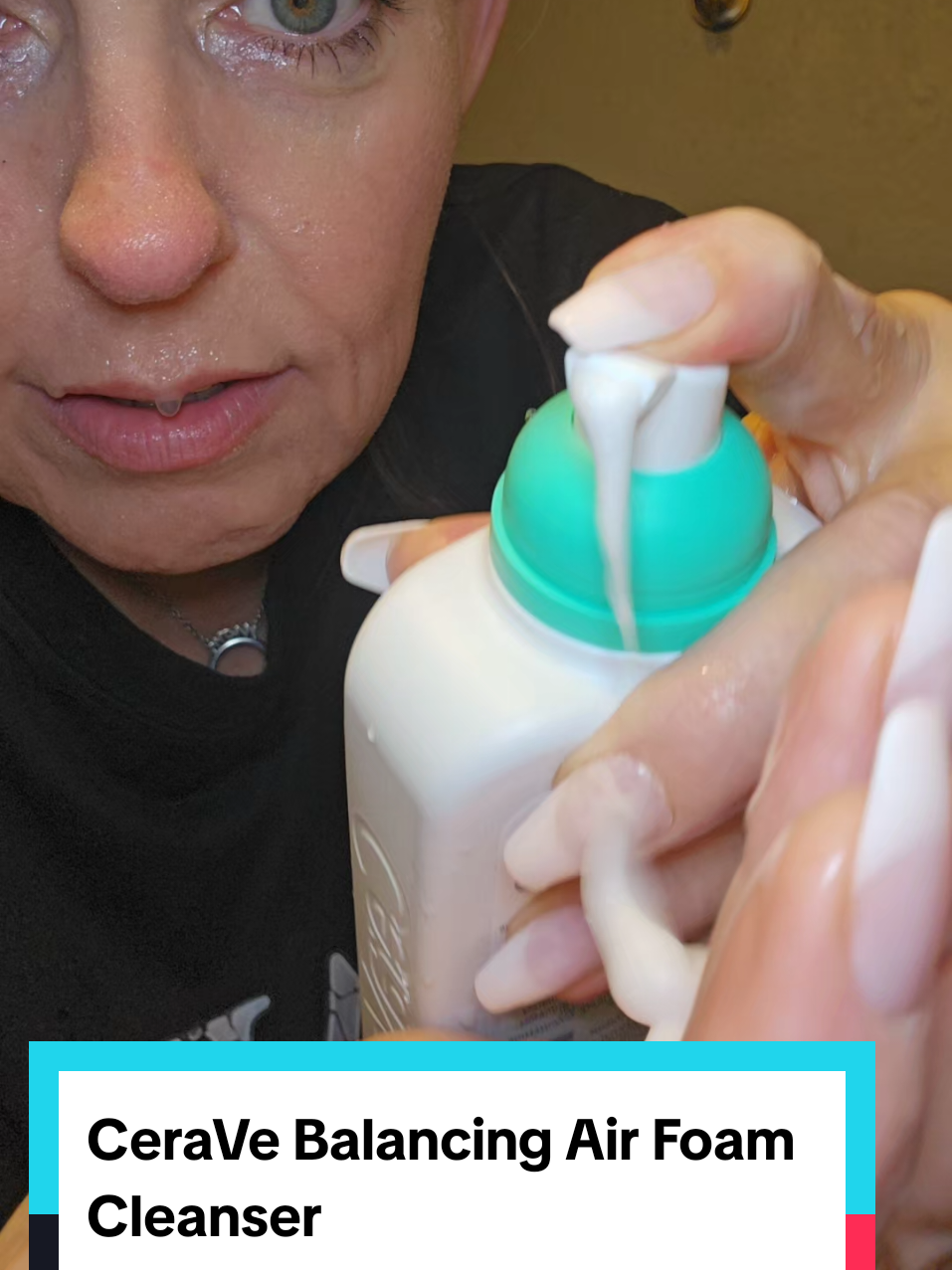 CeraVe Balancing Air Foam Cleanser #CeraVe #ceravepartner #ceraveairfoamcleanser #balancingfacecleanser #facewash 