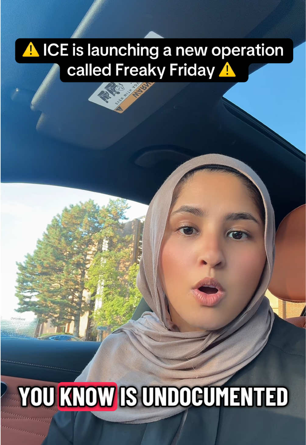 New ice 🧊 operation. Keep your children safe. #immigrationlawyer #chicago #undocumentedimmigrants #custody #ice 