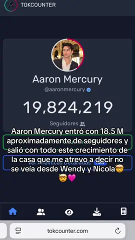 Te admiro onichan @Aaron Mercury 🤯🩷 #lacasadeaaron #aaronmercury #viral 