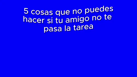 Mándale este video al amigo que no te quiere pasar la tarea 😭😔💔