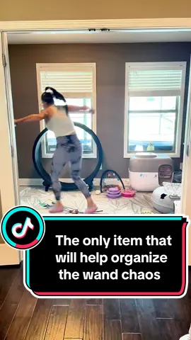 Having enough wands for your floof is important.  But it can be stressful when they tangle up. I found the solution! #catsoftiktok #catlife #catmom #catlover #fyp 