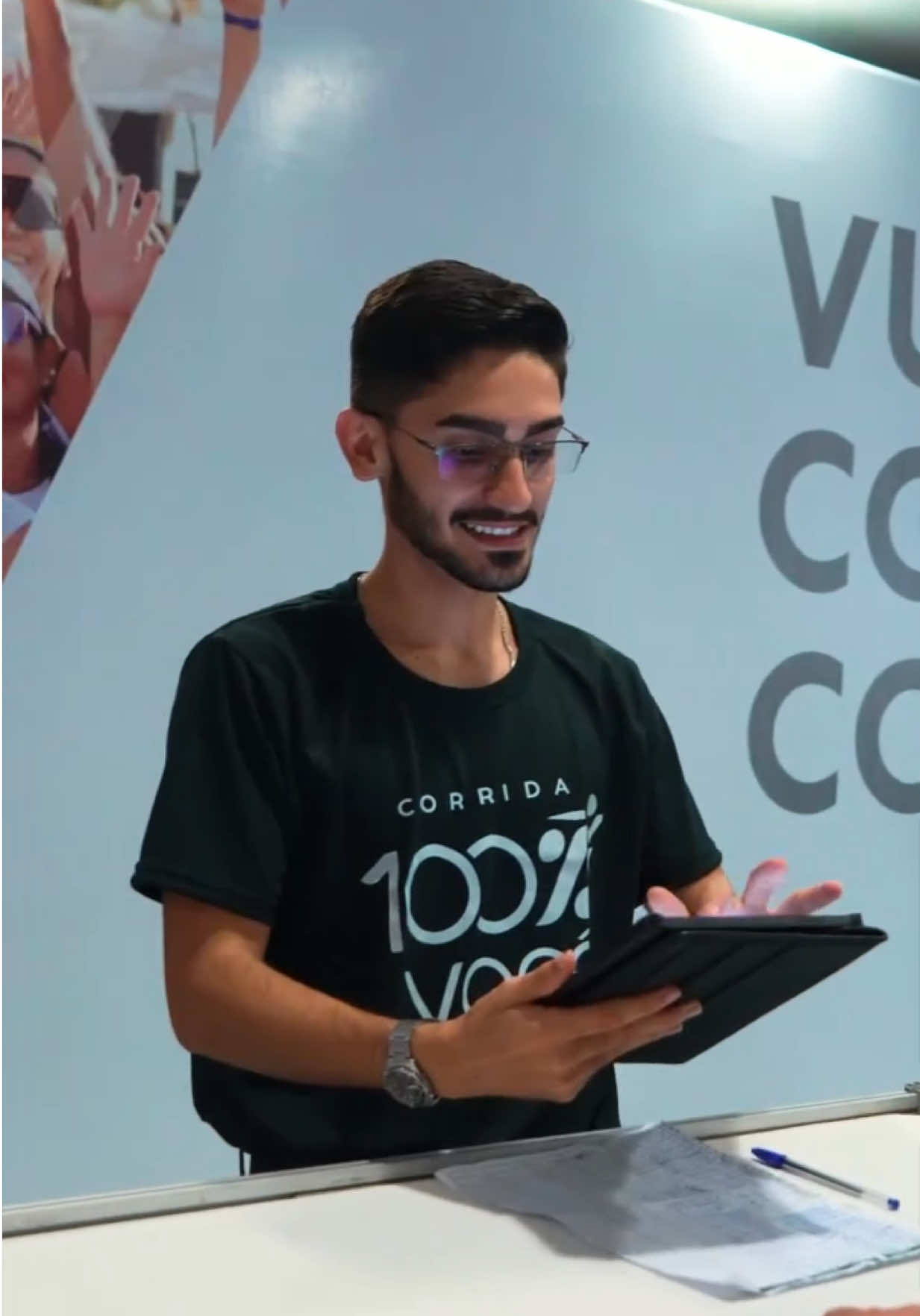 A experiência começa antes mesmo da largada! 🤍