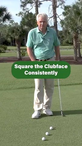 Square the Clubface Consistently #golf