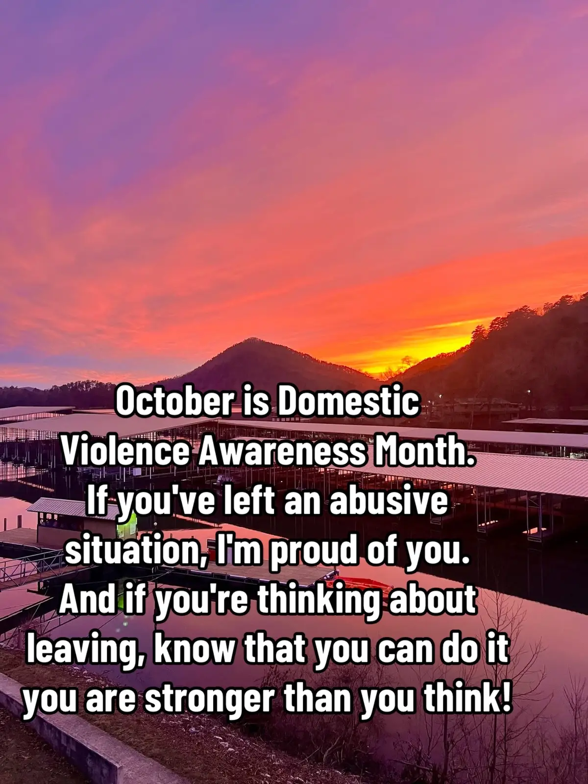 Because I’ve spent enough Octobers as a Domestic Violence Victim! For those who escaped.. I'm proud of you. For those of trying to escape, I can't wait for the day you're free. Domestic violence isn’t talked about nearly enough and it has to be! #dvaawarenessmonth #dvawareness #dvsurvivor #domesticabuseawareness 