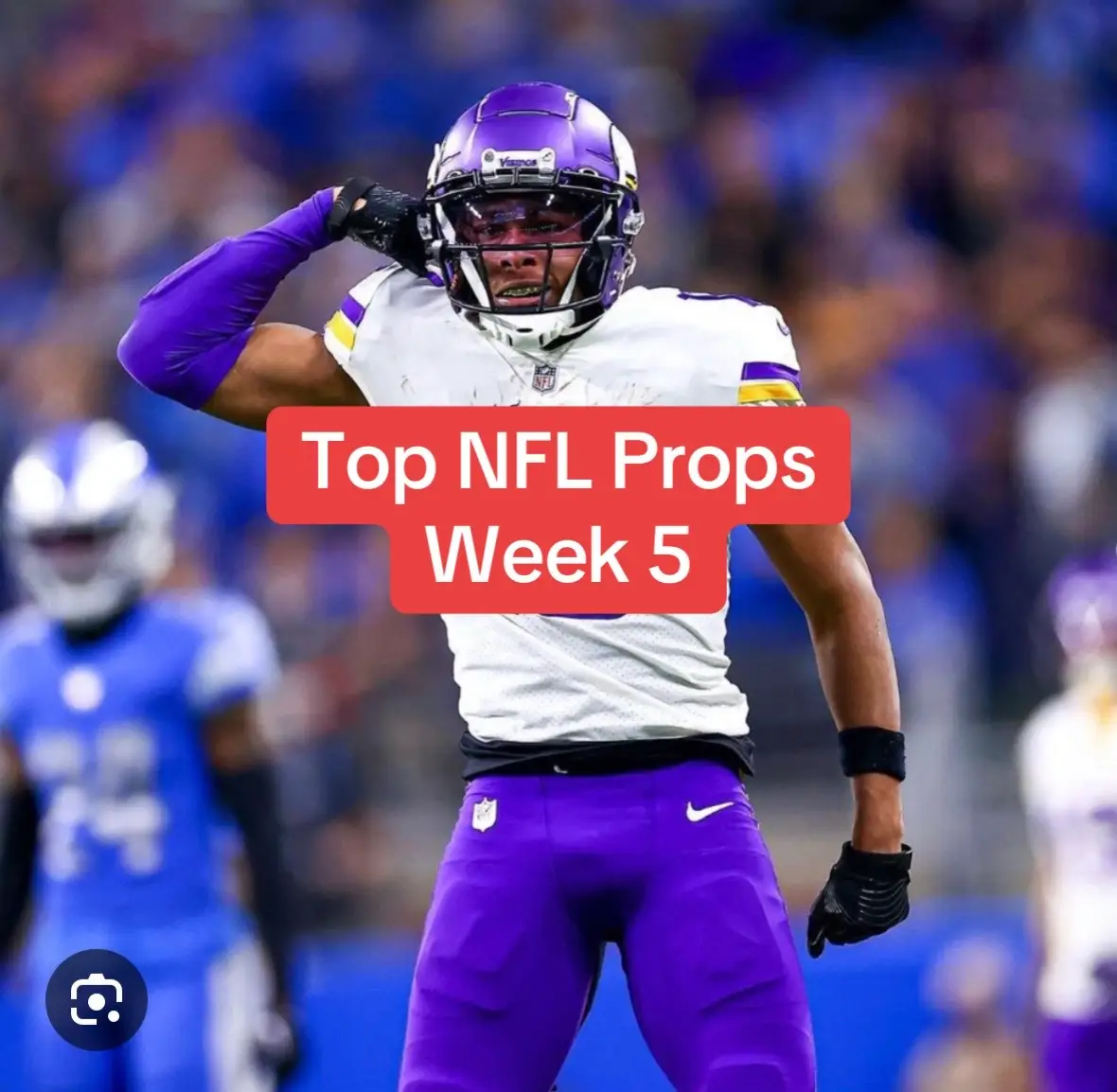 BEST NFL PLAYER PROPS WEEK 5 #nflprops #nfl #nflpicks 