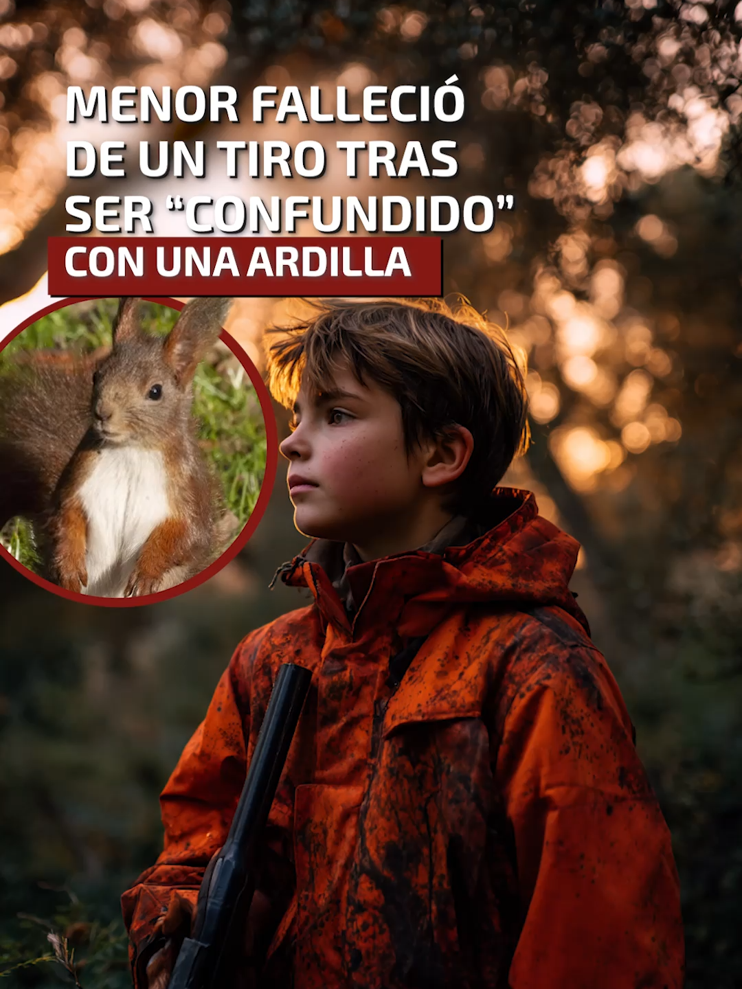 El menor fue descrito como “un hijo, amigo y luz para todos quienes lo conocieron” y que su pérdida deja “un vacío incalculable” entre sus familiares y conocidos. El incidente continúa bajo investigación para esclarecer los detalles del caso.    #unotv #TikTokInforma #portalunotv #iowa #caceria #ardilla