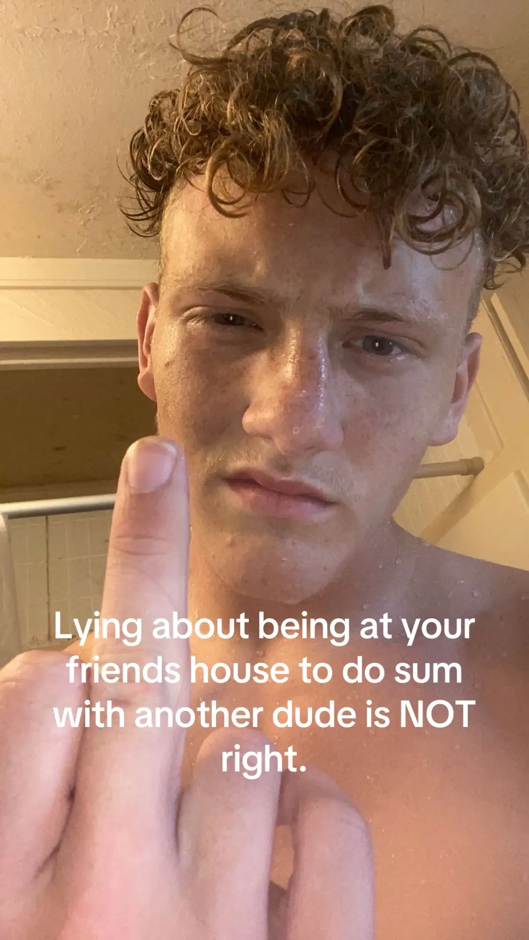 You are the person you talk about.