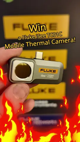 📢 WIN a 🆕 Fluke iSee TC01C Mobile Thermal Camera for USB-C iOS in 3 simple steps! How to enter: 1️⃣ Like this video! 2️⃣ Comment in at least 15 words what you would use it for and why! 3️⃣ Head to the link in our bio and answer a few short questions! 🔗 Terms & Conditions – link in bio. No purchase necessary. Open to Australian residents only. Smartphone not included. This is a game of skill where the winner will be chosen based on commenting their most interesting potential use for a Fluke iSee Mobile Thermal Camera and following instructions correctly. Chance plays no part in this giveaway. Giveaway ENDS: 11:59 pm AEDT Sunday 12 October 2025 and the winner will be contacted on Monday 13 October 2025 to arrange delivery. This giveaway is not sponsored, endorsed by, administered, or associated with TikTok.