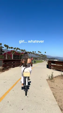 whatever 😙 I miss biking at santa barbara 🌴 !#fyp #trend #girltok 