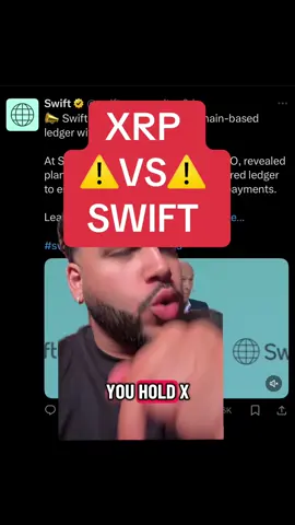 XRP vs swift #xrp #crypto #investing #finance #wealth 