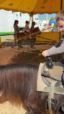 Just wanted to go for a nice pony ride at the fair. The pony had other plans 
