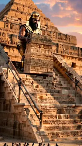 How the pyramids were made #ai #giants #desert #pyramids