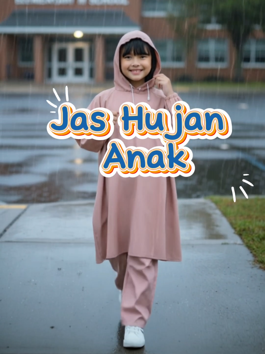 Rekomendasi jas hujan anak SD usia 7-12 tahun. Cowok cewek bisa pakai.  #jashujananak  #jashujan  #rekomendasijashujan 