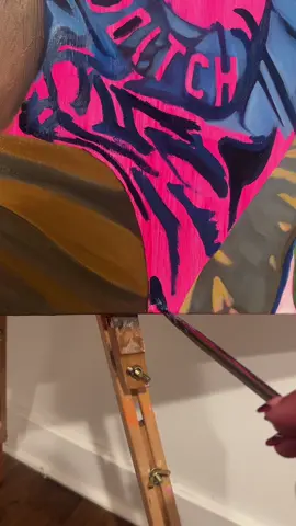 🤗🤗 #oilpainting #selfportrait #houstonartist #arttok 