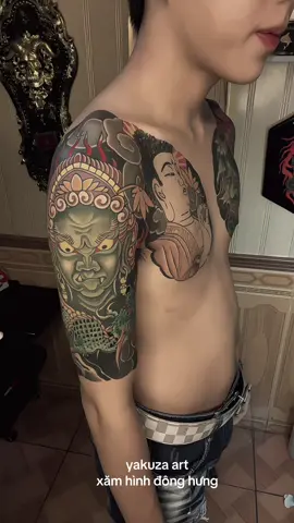 Xăm hinh đông hưng @yakuza art 0355600089