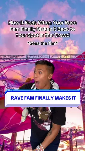 How do you find your rave fam in the crowd? #ravers #raver #raversoftiktok #raves #festivalseason 