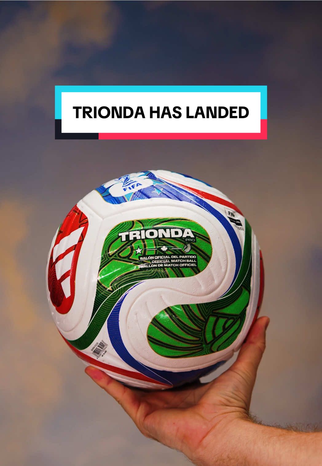 Lights. Camera. Trionda 🎥⚽️ Meet the Official Match Ball of FIFA World Cup 26™ 🏆🌎 Available now on SOCCERCOM 🔗 #soccerdotcom #adidasfootball #adidas #trionda #worldcup 