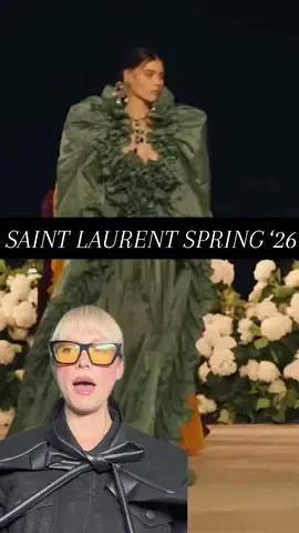 Saint Laurent Spring ‘26: Leathers & Nylons #YSL #pfw 