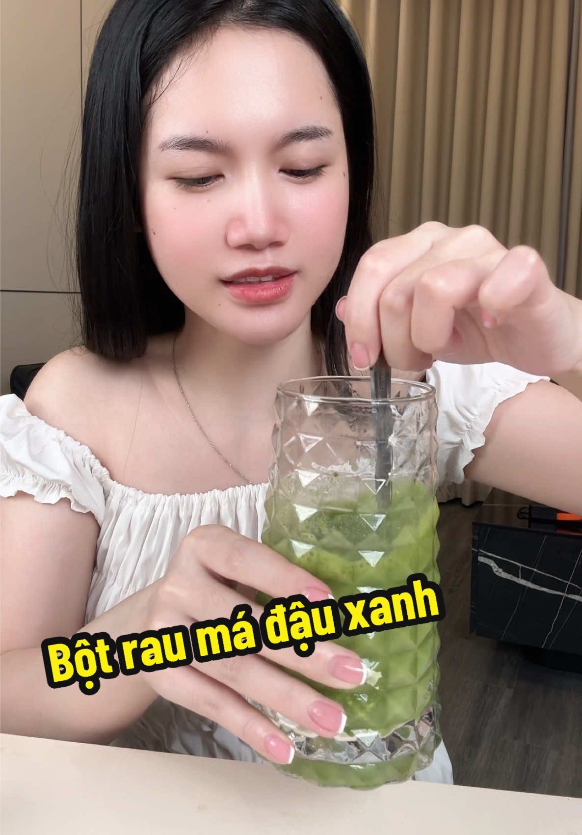 Bột rau má đậu xanh này ngon thật sự mà tốt chứ #reviewdoan #botraumadauxanh 
