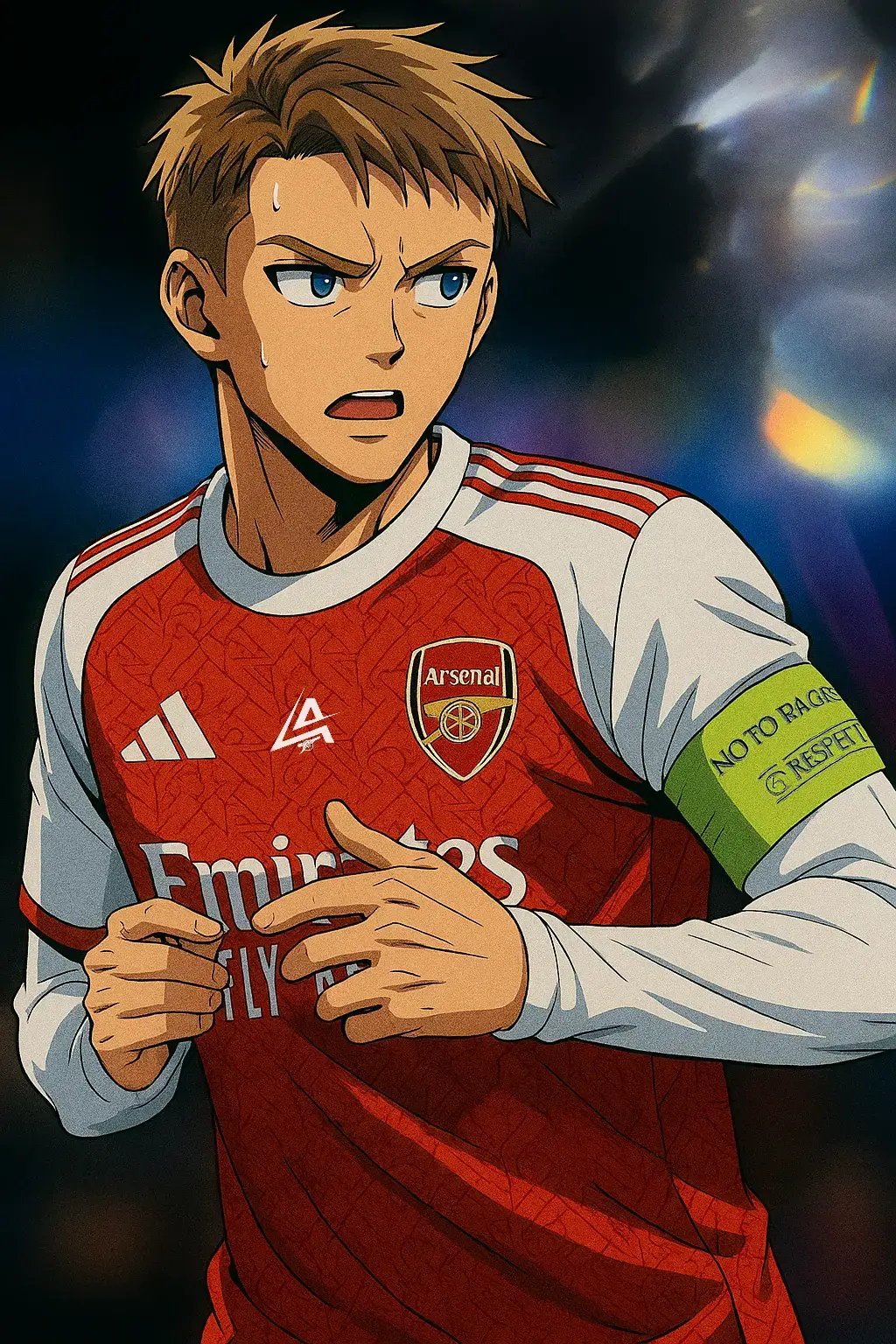 #arsenalzone #animestyle #arsenal #arsenalwallpapers #odegaard 
