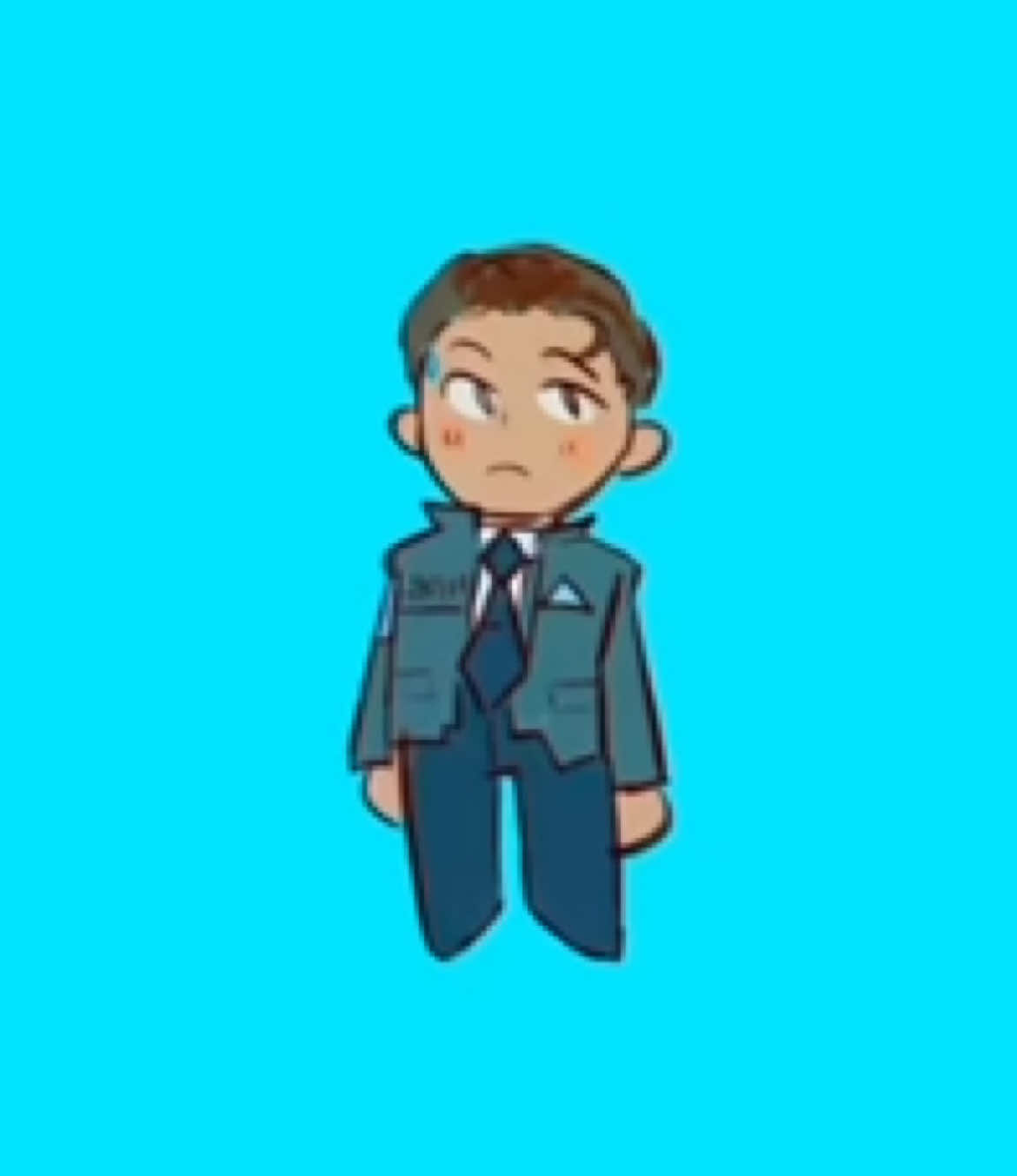 Tysm to Nirami for the tut for this trend!! That was my final straw to make it JDJJDEV Connor my baby😭😭 #detroitbecomehuman #connordbh #dbh #dbhconnor #animationmeme 