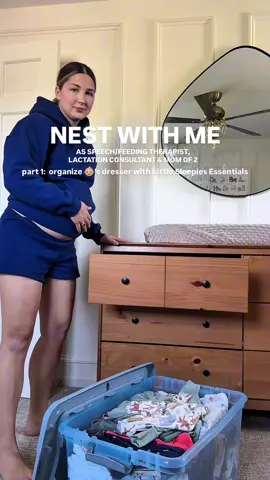 #LittleSleepiesPartner There’s something about folding newborn clothes that makes it all feel real. 🥹I added a few favorites from the @Littlesleepies newborn collection to baby’s wardrobe  and started organizing the dresser! Their zippies have been a go-to for my past two babies & I plan to use them again! They have double zippers, fold over footies, & the softest fabric. Plus the prints are SO cute 😍  shop my favorite newborn clothing essentials on LTK 🔗 don’t forget to use my discount code, LANEY15, to save!