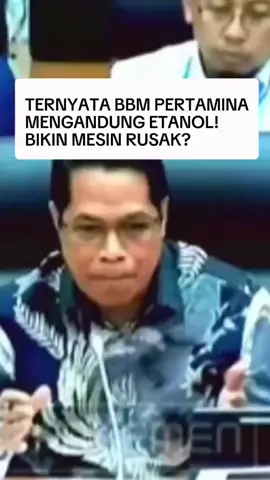 Setelah pertalite dioplos jadi Pertamax. Sekarang BBM Pertamina mengandung etanol. Swasta dipaksa beli dari pertamina yg kualitasnya busuk, DPR bukannya menyelamatkan rakyat sbg konsumen malah ikutan maksain Swasta jual barang busuk. Gara Bahlil DPR ikutan BAHLUL. Tambang abis dikeruk, rakyat tetep miskin, pejabatnya dongok, rakus, kemaruk, serakah. Rencananya mau ambil untung  jual bbm ke spbu swasta ujungnya malah ketahuan