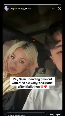 Ray seen posted up again with what appears to be appears to OnlyFans Model after Mafiathon 😳❤️ #tiktok #fyp #kaicenat 