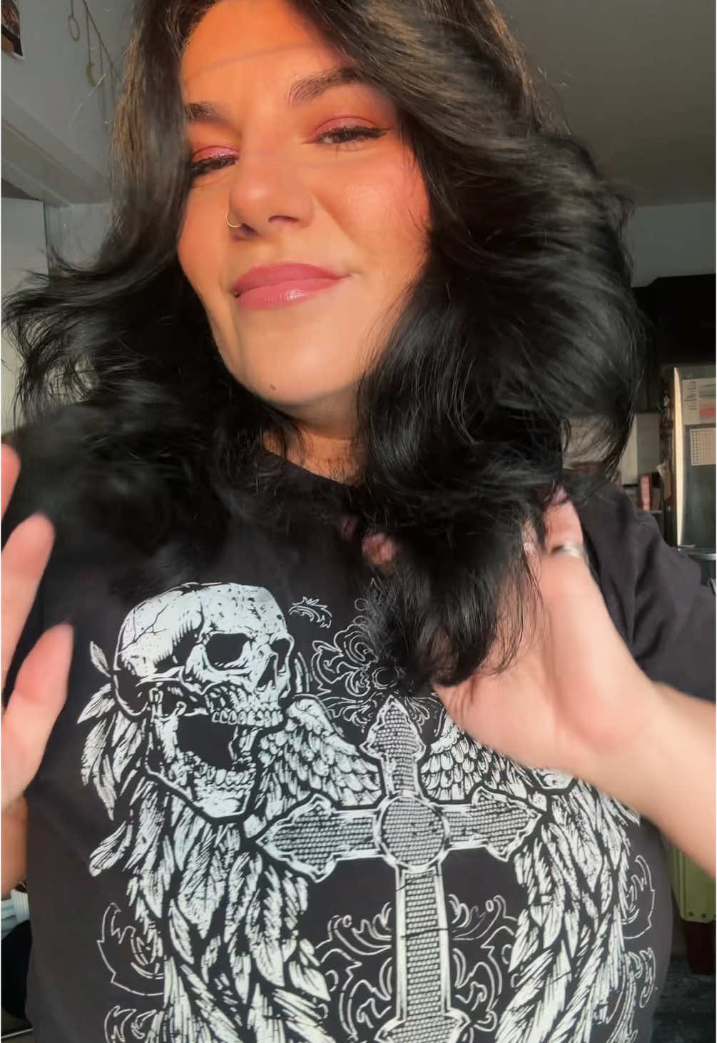 she’s back🖤🖤  #transition #blackhair #shesback 