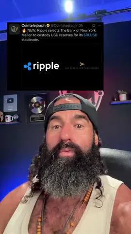 #coachjv #ripple  #newyorkcity #bank #rlusd 
