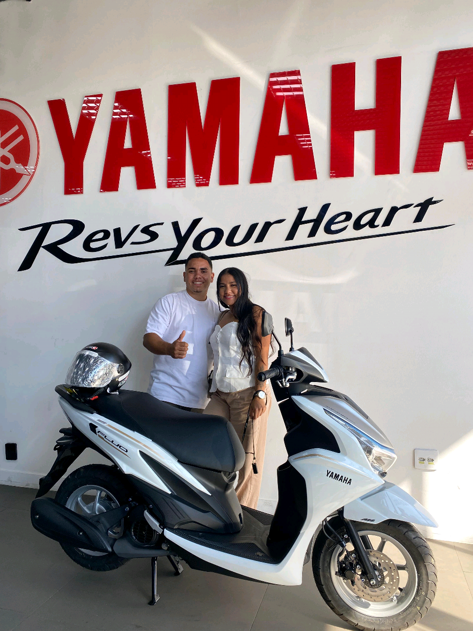 Eu sei que fiz a escolha certa Te amo meu amor #fyyy  #yamaha  #motos  #0km @Layla Freitas 