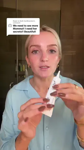 Replying to @Beth VanWoerden if you have saggy crepey neck skin, this is what she LOVES using and honestly i do too esp for my tech neck lines #crepeyskin #saggyskin #antiagingskincare 