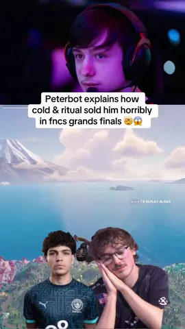 Peterbot explains how cold & ritual sold him horribly in fncs grands trios 🤯😱 #peterbot #fortnite #fncs #pollo #fncsfinals 