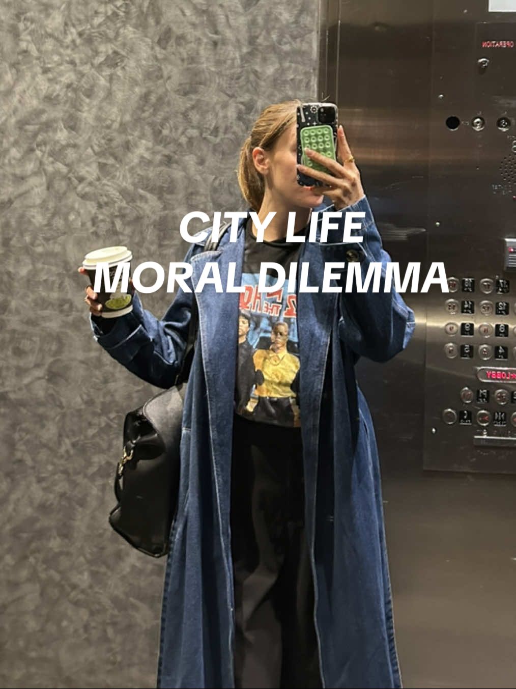 my moral dilemma of the day 🙃 #story #dilemma #peopleperson #citylife 